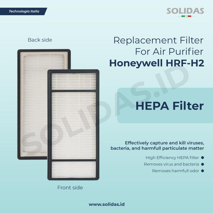 Gambar Replacement Filter Air Purifier Honeywell HRF-H2 (HRF-H2 HEPA)/HEPA dari Solidas Indonesia undefined Tokopedia