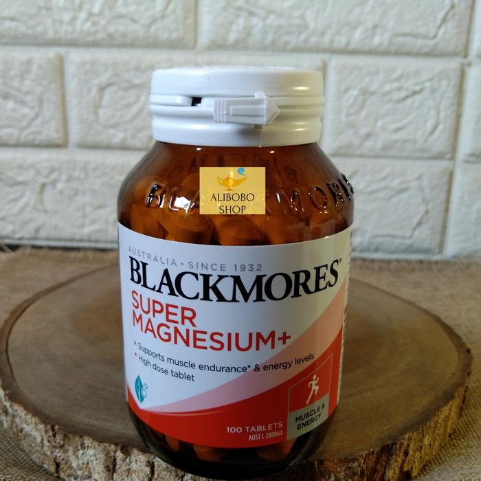 Gambar BLACKMORES SUPER MAGNESIUM PLUS 100 TABLETS dari ALIBOBO SHOP undefined Tokopedia