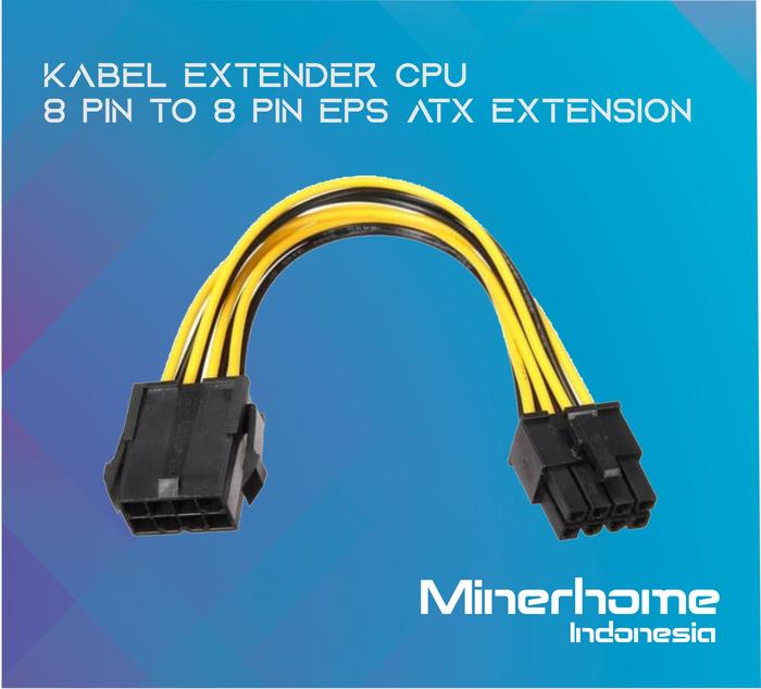 Promo Kabel Extender CPU EPS 8 Pin Female to 8 Pin Male - Kota Surabaya ...