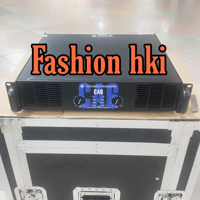 Gambar POWER SOUNDSTANDARD CA6 CA 6 POWER AMPLI SOUNDSTANDARD CA6 CA 6 dari fashion HkI undefined Tokopedia