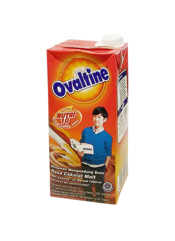 Gambar OVALTINE COKELAT MALT KOTAK 1000ML dari toserbasupersemper undefined Tokopedia