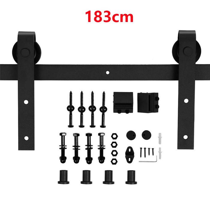 Gambar custom rel pintu sleding/barn door/sliding/geser industrial - 1.83M dari FunToys711 undefined Tokopedia