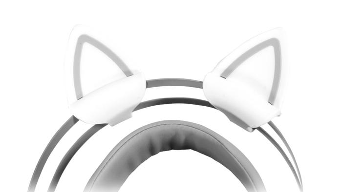 Gambar FANTECH AC5001 MEOW Kitty Ears for Headset - Putih dari Techno Computer Bali undefined Tokopedia