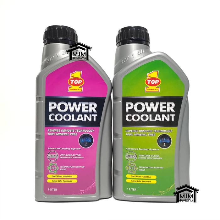 Jual AIR RADIATOR TOP 1 ONE POWER COOLANT HIJAU MOBIL MOTOR 1 LITER ASLI -  Kab. Tangerang - Mjmsunjaya | Tokopedia