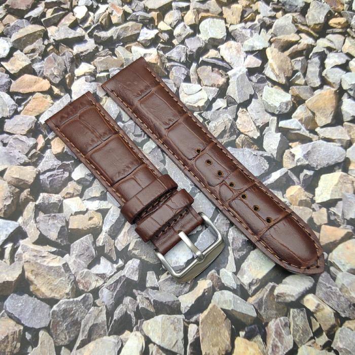 Gambar Tali Kulit Tali Jam Tangan Pria Casio MTP-1308 MTP-1374 Tali Edifice - Cokelat dari Ogytashop undefined Tokopedia