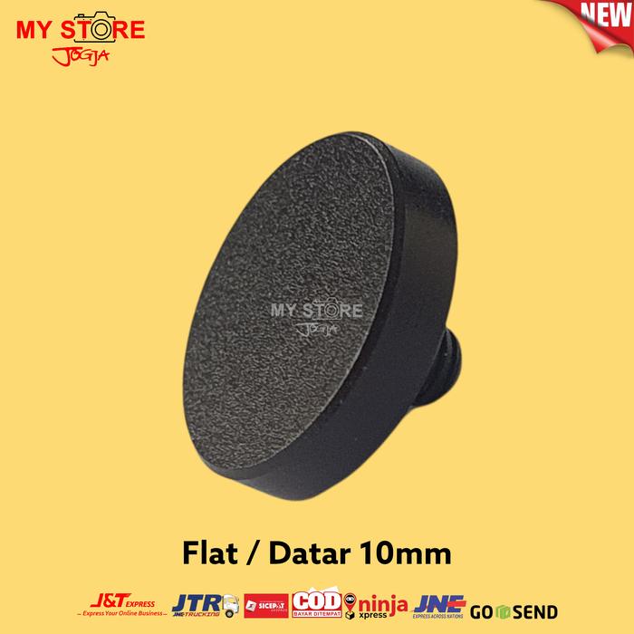 Gambar Metal Soft Shutter Release Button RED MERAH FLAT RATA Tombol Shuter - Hitam dari MYSTOREJOGJA undefined Tokopedia
