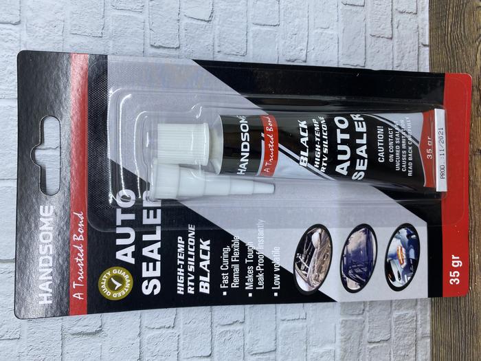 Gambar Lem Auto Sealer Hitam / Lem Auto Sealer Black / Autosealer Black - Kecil (35gram) dari Aneka Bangunan Jaya undefined Tokopedia