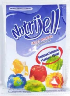 Gambar NUTRIJELL 10 GRAM 30 GR JELLY POWDER PUDING PLAIN COKLAT SUSU MANGGA - ECO BLUEBERRY10 dari Jojo Shop Official undefined Tokopedia