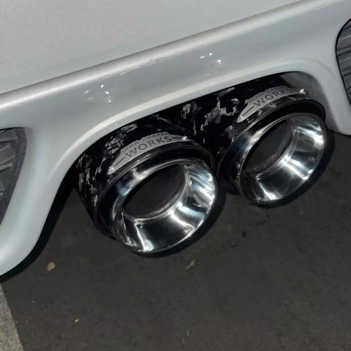 Gambar Mini Cooper Exhaust Tip For F Series - Forge Carbon dari Bnmeuroparts undefined Tokopedia
