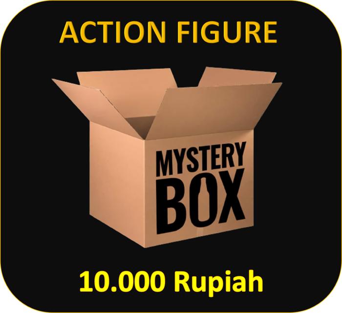Gambar MYSTERY BOX - ACTION FIGURE (RANDOM PRIZE INSIDE BOX) - 10.000 dari PUSAT ACTION FIGURE (ANIMEVENT) undefined Tokopedia