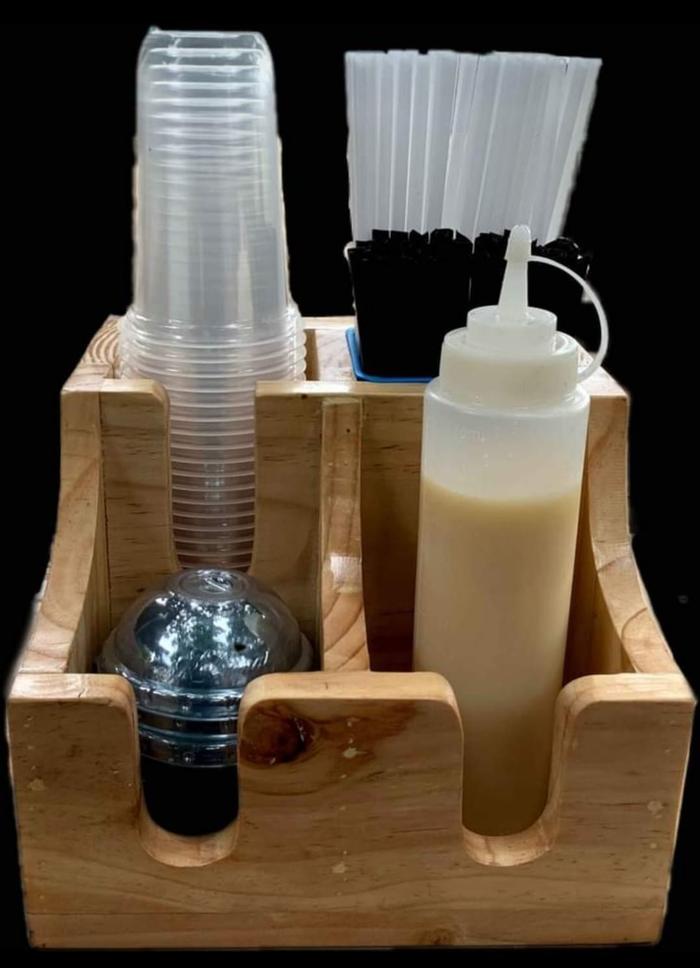 Gambar Rak Gelas Tempat Cup Boba /Organizer Cup Minuman Boba, Pop Ice, Coffee - 4 Slot dari Star Wingx undefined Tokopedia