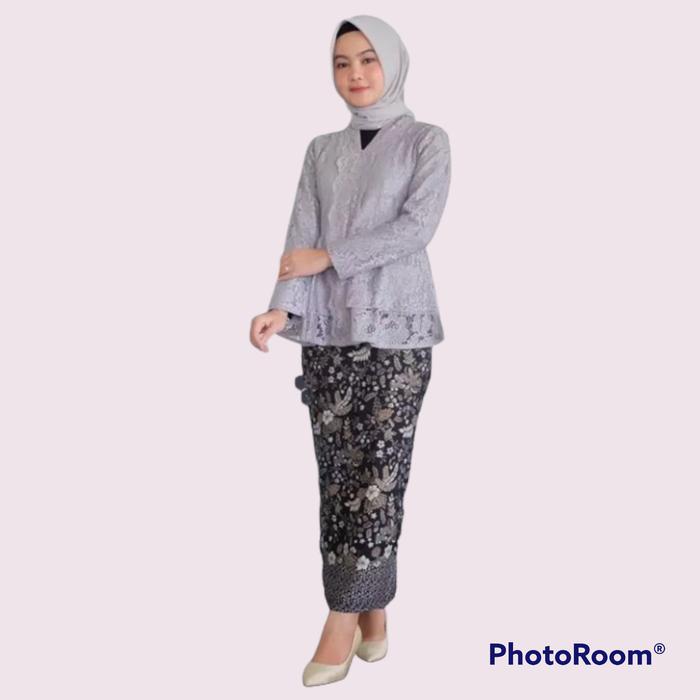 Gambar kebaya brukat denia alifa modern - 4, XXL dari renil kebaya undefined 4 Tokopedia