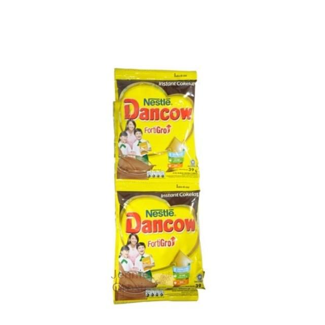 Gambar SUSU DANCOW FORTI GRO COKELAT & INSTAN PUTIH ISI 5 SACHET 39G - Coklat dari toserbasupersemper undefined Tokopedia