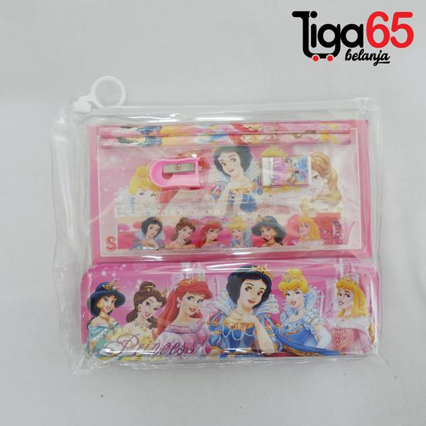 Gambar 365 STATIONERY SET #40855 (8008) Paket Alat Tulis Anak Karakter Fancy - Princess dari 365belanja undefined Tokopedia