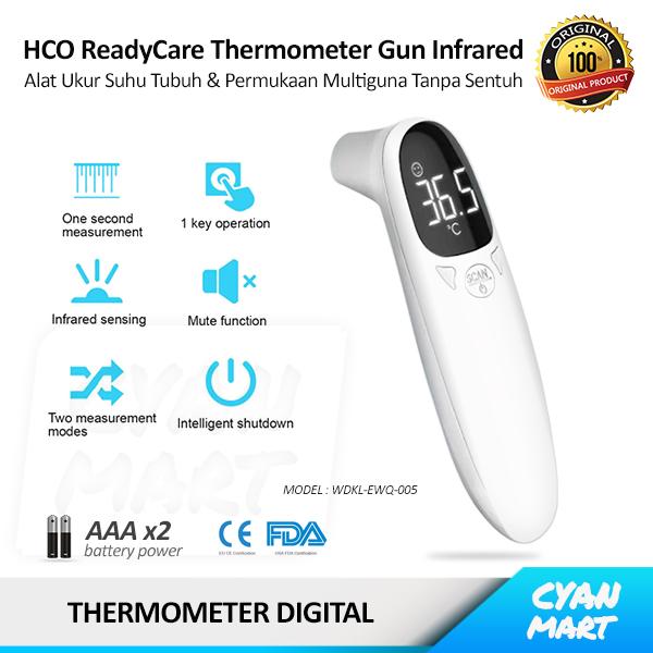Gambar Thermometer Gun Digital BBLOVE Termometer Tembak Anak Dewasa Original - HCO-005 dari CyanMart undefined Tokopedia