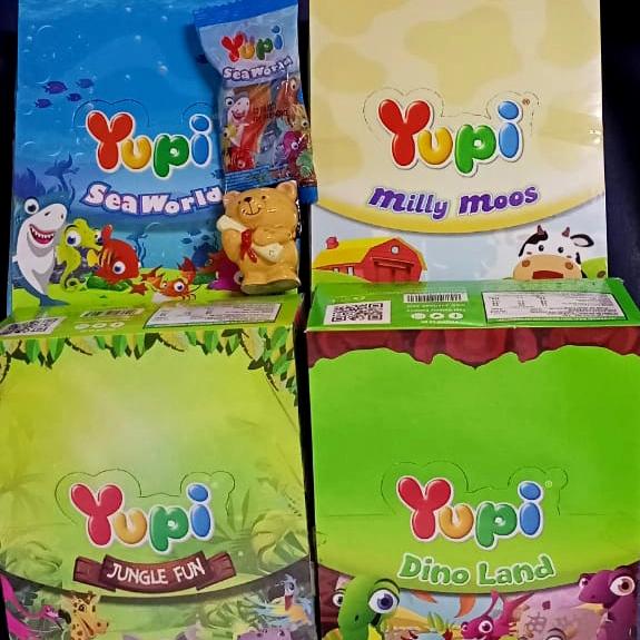 Gambar Yupi 24x7 gram, Jungle, Dino, Seaworld, Sapi - Sea World dari Simpang Tiga Snack undefined Tokopedia