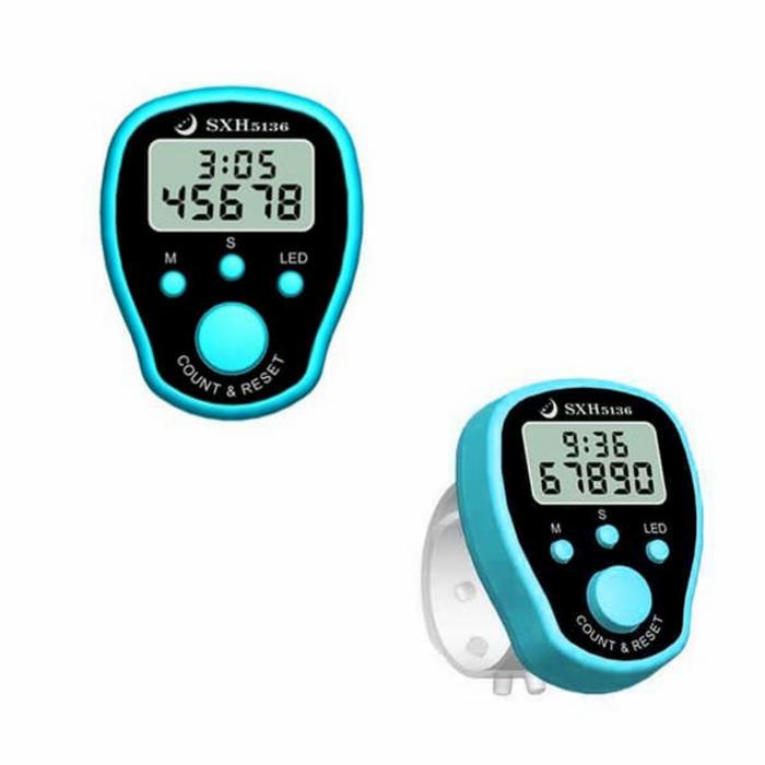 Gambar TASBIH DIGITAL MINI LED JAM 5 ANGKA DI LAYAR MERK SXH ORIGINAL IMPORT - random dari mannaf gallery undefined Tokopedia