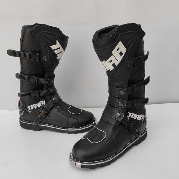 Gambar sepatu cross trail adventure MRA MX model besi depan termurah bisa COD - Hitam, 39 dari Ap racing shop undefined Tokopedia