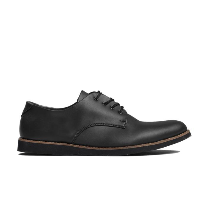 Gambar Jack Footwear - Sepatu Formal Kerja Pria Hitam Rush Black - 39 dari jackfootwear undefined Tokopedia