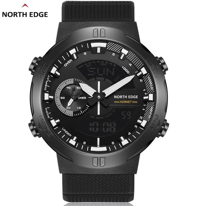 Gambar NORTH EDGE HORNET Jam Tangan Pria Smart Watch Tahan Air 50 Meter - Hitam dari Ogytashop undefined Tokopedia