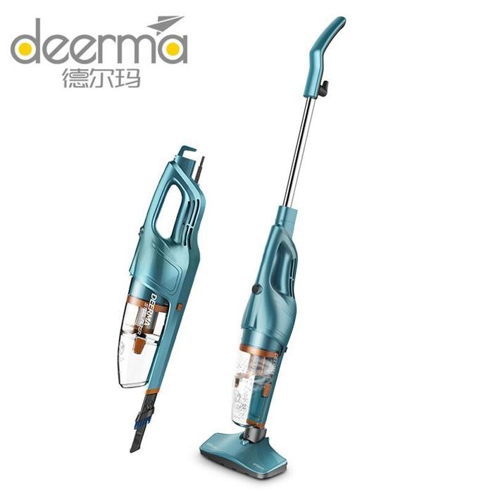 Gambar Deerma DX900 Handheld Vacuum Cleaner Penyedot Debu 2 in 1 - GREEN dari Sajun Electronic Tangerang undefined Tokopedia