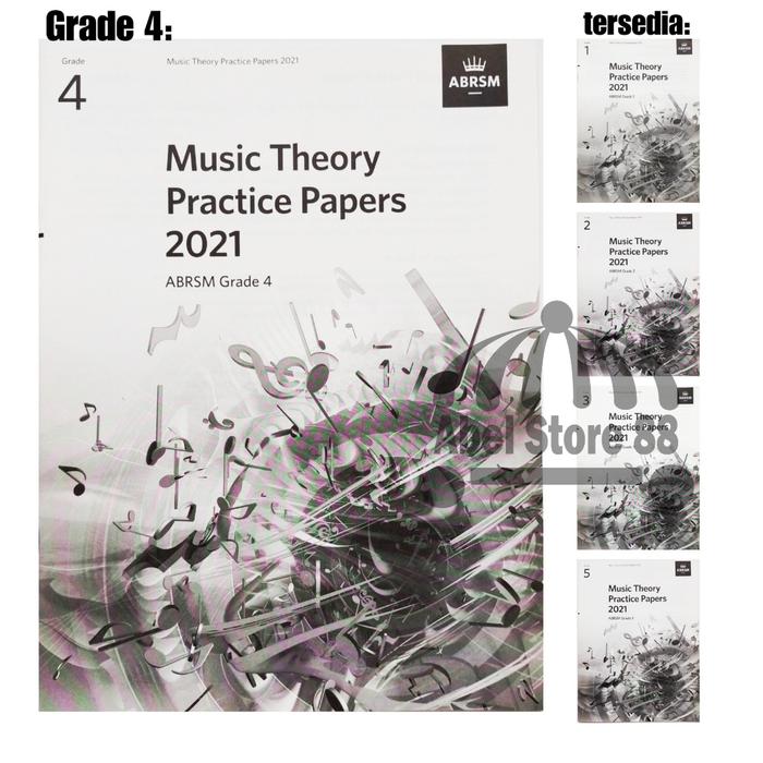 Gambar Music Theory Practice Papers 2021 Grade 1/2/3/4/5 ABRSM Ujian Teori - Grade 1 dari Abel Store 88 undefined 5 Tokopedia