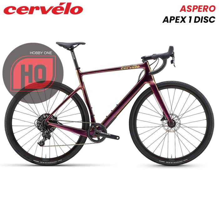 Promo CERVELO ASPERO APEX DISC Purple Sunset Full Bike Gravel
