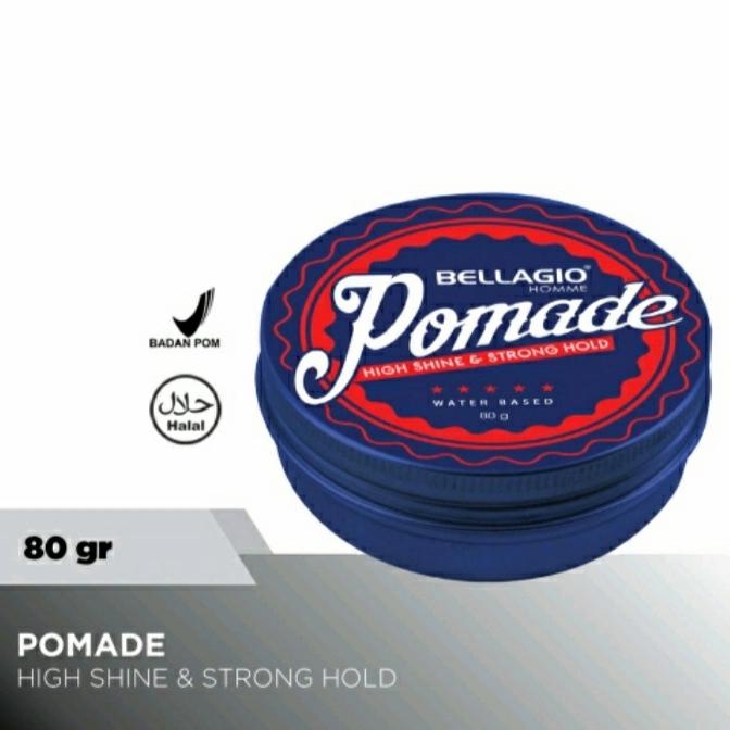 Gambar Bellagio Homme Pomade / Styling Clay - High shine dari santiswalayan undefined 2 Tokopedia