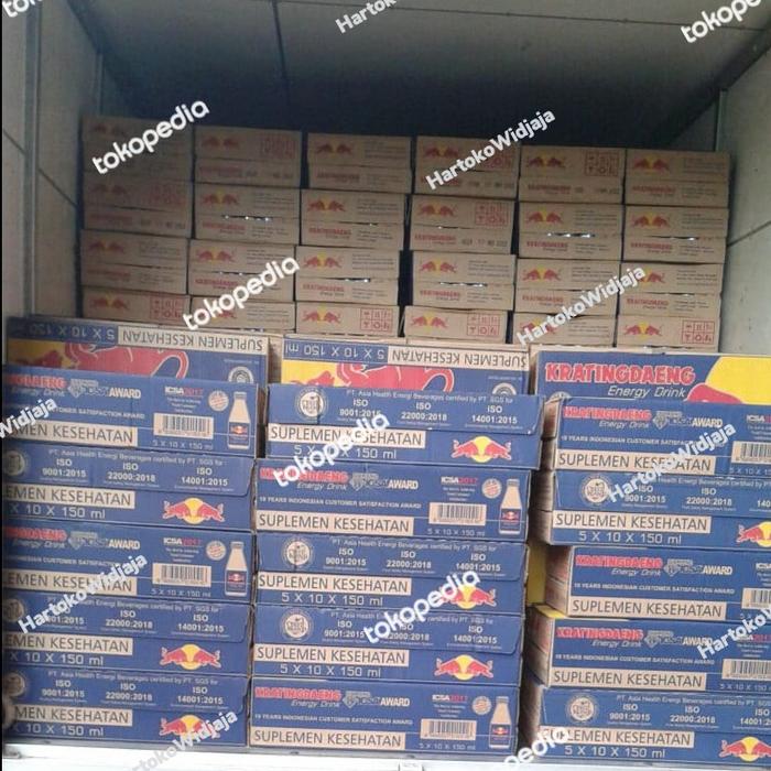 Gambar KRATINGDAENG BOTOL BELING ENEGRY DRINK 150ML DUS ISI 50 BOTOL dari Hartoko Widjaja undefined Tokopedia