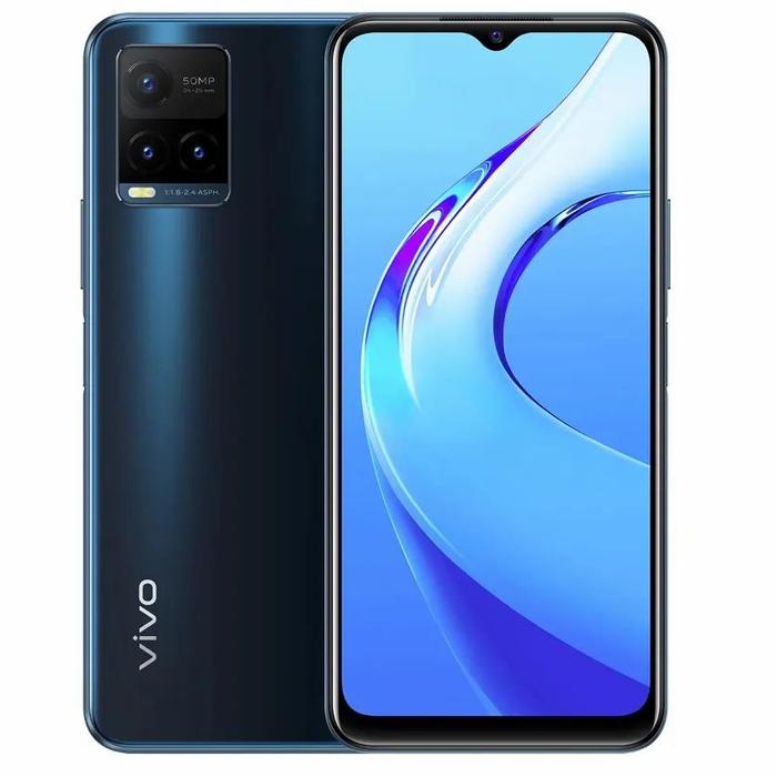 Gambar vivo y21t 6/128 new segel resmi - Biru dari humaira phoneplus undefined Tokopedia