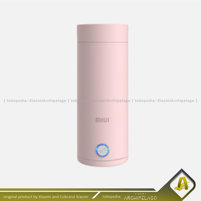 Gambar MIUI Portable Electric Kettle Water Boiler termos air Botol Minuman - Merah Muda dari Koleksi Archipelago undefined Tokopedia