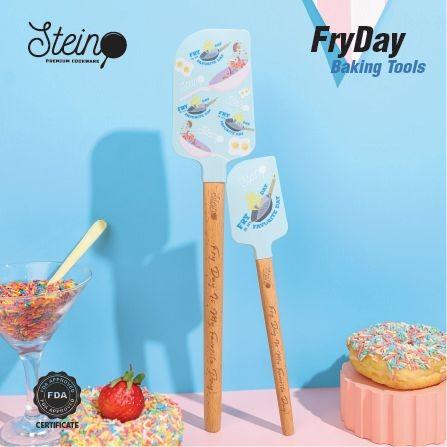 Gambar STEIN Cookware FRYDAY / DONUT Spatula Cooking Tools FDA Approved Sutil - FRYDAY dari Sajun Electronic Tangerang undefined Tokopedia