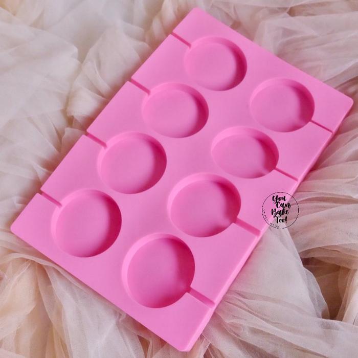 Jual Lolipop Isomalt Silicone Mould (8 Holes) Kota Administrasi