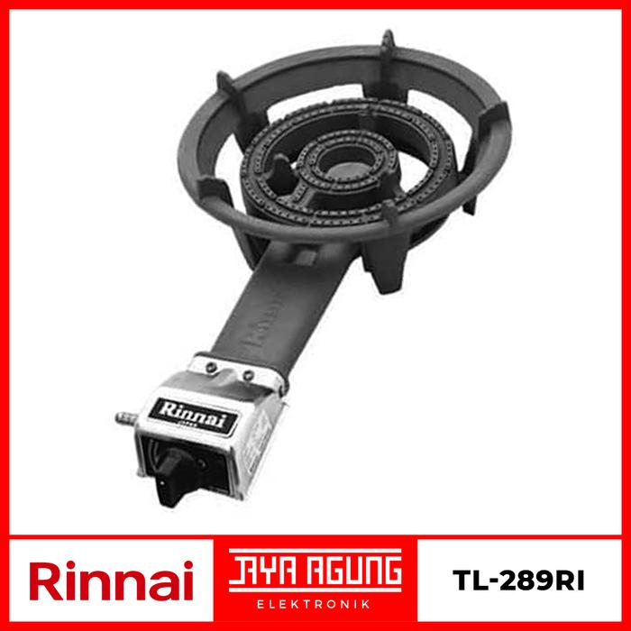 Gambar Kompor Gas Komersial 1 Tungku RINNAI TL-289RI / TL289RI / Api Biru - Tanpa Regulator dari Jaya Agung Elektronik Bandung_NEW undefined Tokopedia