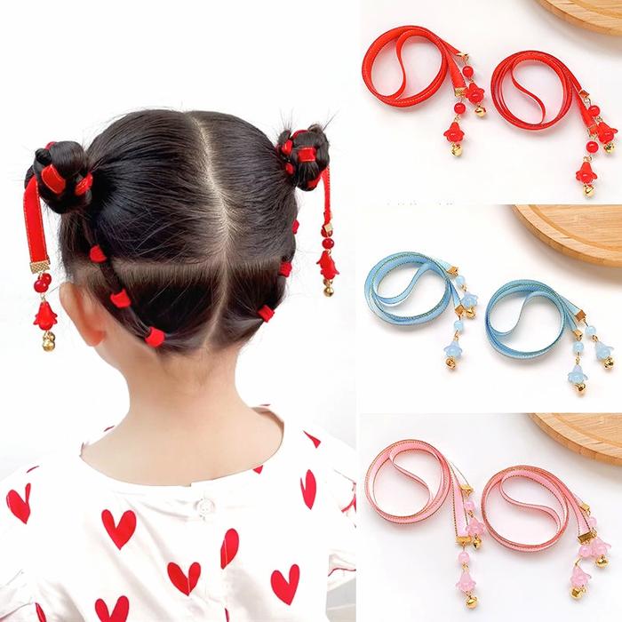 Gambar Pita Panjang Kerincing Aksesories Rambut Kepang Murah Pita Rambut Anak - PITA PJG-RANDOM dari MadisonShop undefined Tokopedia