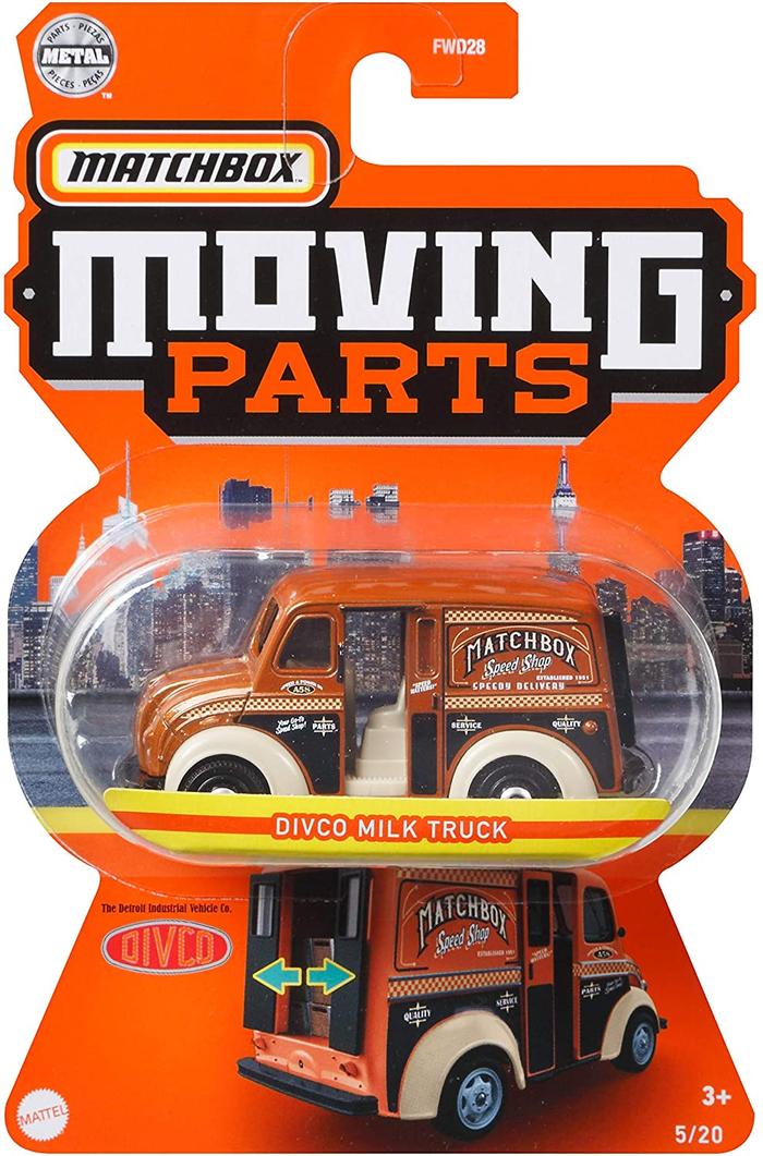 Gambar Toys Matchbox Moving Parts 2021 (FWD28) - Divco Milk Truc dari Drakuli Games Store undefined Tokopedia