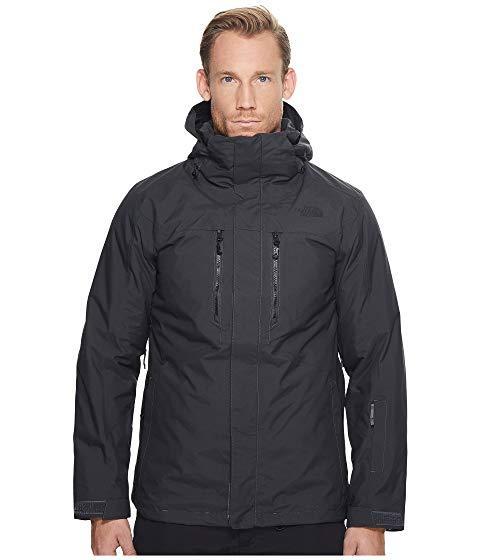 all black north face