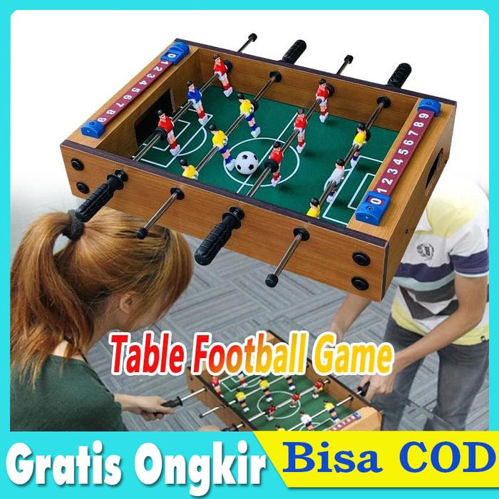 Gambar Board Game Meja Sepak bola Football Table Mini Desktop Soccer Mainan dari IDT4 undefined Tokopedia