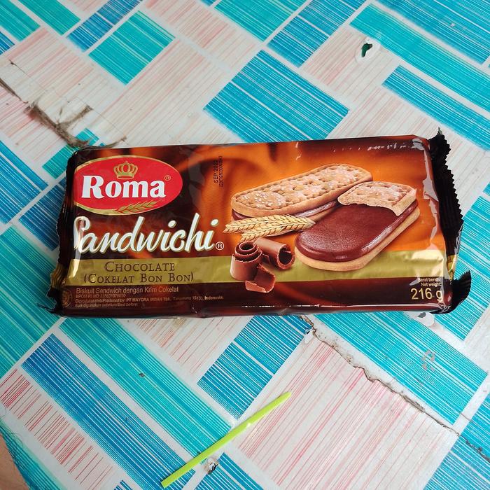 Gambar Biskuit ROMA SANDWICHI Cokelat (188 gr) / Lemon (120 gr) - 1 pcs - Cokelat dari Toko Kelontong HOK undefined Tokopedia