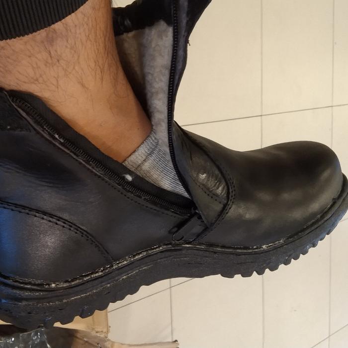 Gambar Sepatu Safety untuk Cold Storage. - Hitam, 40 dari aleshasafety undefined Tokopedia