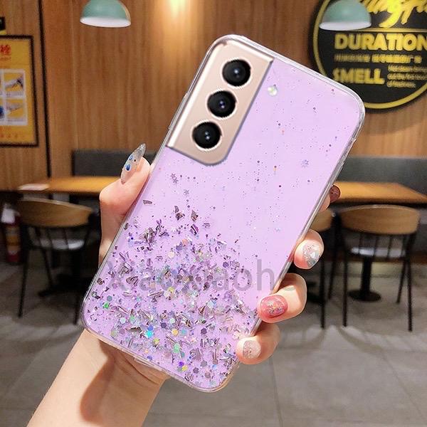 Gambar Samsung Galaxy S21 FE 2021 Casing Soft Case Tpu Bahan Premium Glitter - Ungu dari Afrianyloo88 undefined Tokopedia