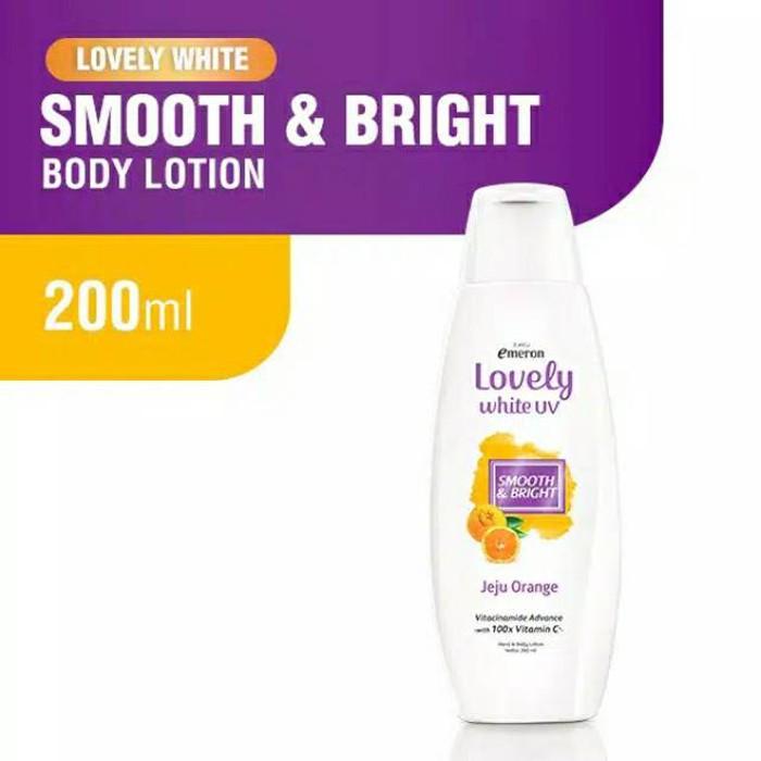 Gambar Emeron lovely white uv hand & body lotion 200ml Original - SMOOTH&BRG JEJU dari Murah Sekali Shop undefined Tokopedia