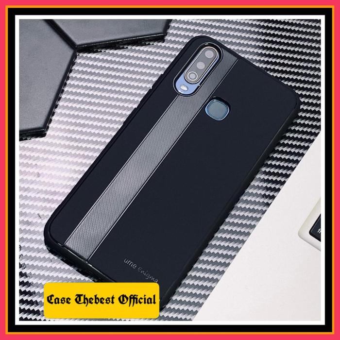 Gambar VIVO Y12I UME ENIGMA SOFT CASE SILIKON CARBON COVER FULL ORIGINAL - Hitam dari Case Thebest undefined Tokopedia