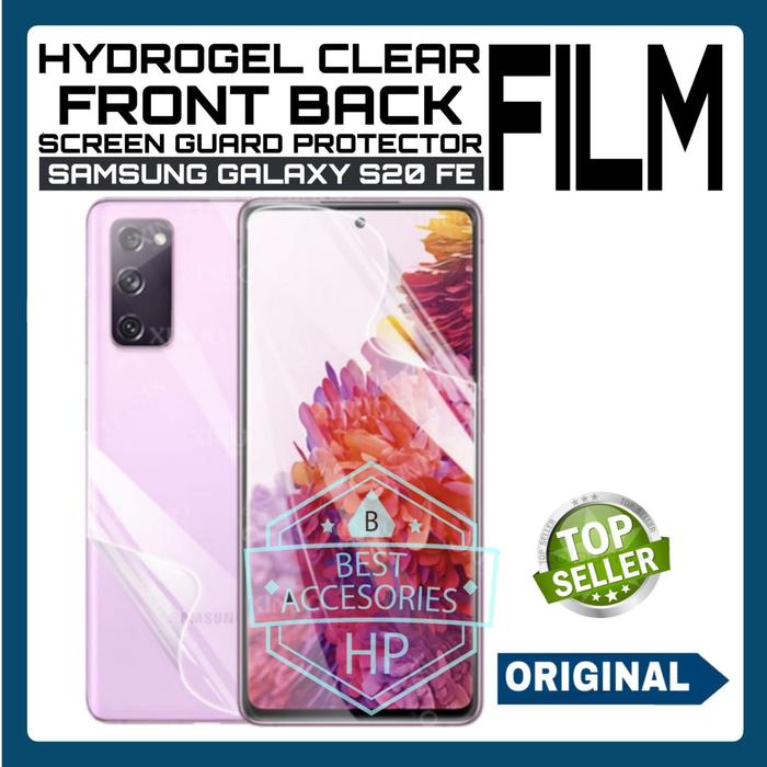 Promo SAMSUNG GALAXY S20FE S20 FE ANTI GORES FRONT BACK HYDROGEL
