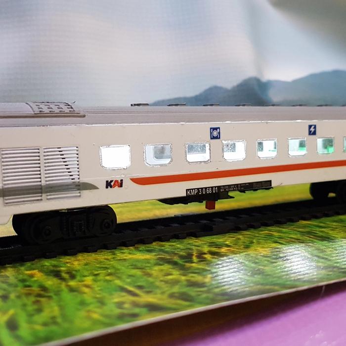 Gambar Miniatur Kereta K1 EKSEKUTIF 2017 skala HO 1/87 by mang irin - KMP3, standar dari mang irin miniatur undefined Tokopedia