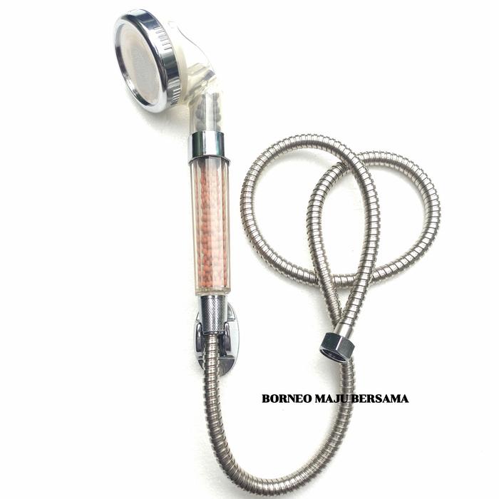 Gambar HAND SHOWER PAKET HAND SHOWER ION PAKET LENGKAP SHOWER MANDI + KERAN - TANPA KERAN dari Borneo Maju Bersama undefined Tokopedia