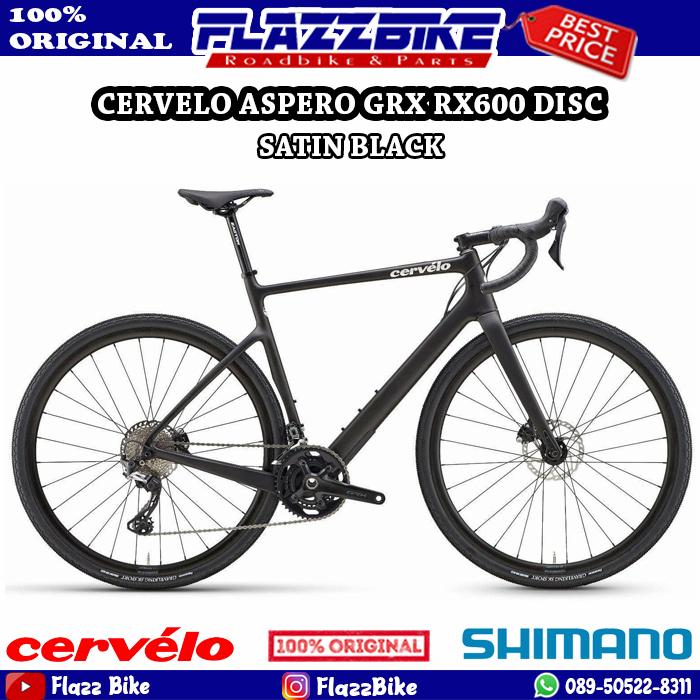 Jual CERVELO ASPERO GRX RX600 DISC Satin Black - Full Bike Gravel - 51 -  Kota Semarang - Flazz Bike | Tokopedia