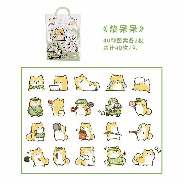 Gambar Stiker dekorasi scrapbook jurnal/stiker lucu aneka motif - d dari kent_shop undefined Tokopedia