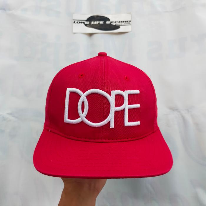 Jual topi snapback dope second bekas 