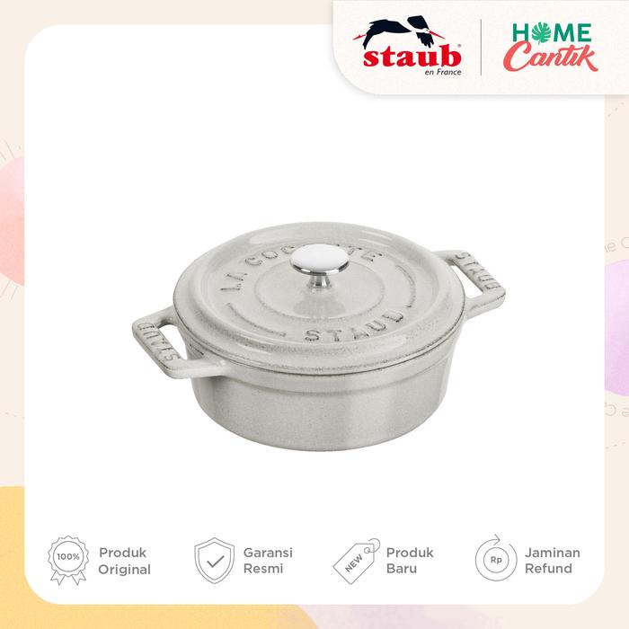 Gambar Staub Cocotte Round 10cm Cherry - Putih dari Home Cantik undefined Tokopedia